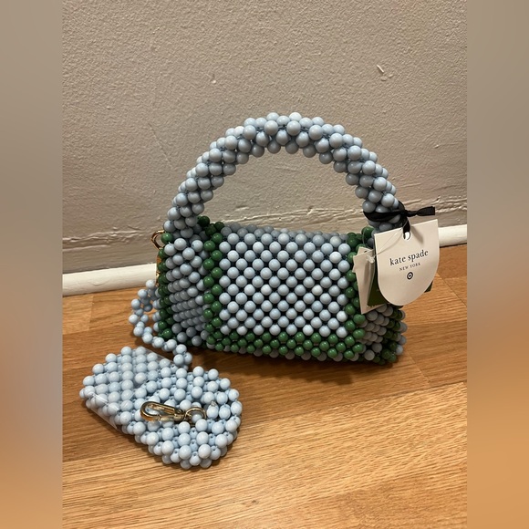 kate spade Handbags - Colorblock Beaded Crossbody Bag - kate spade new york x Target Blue